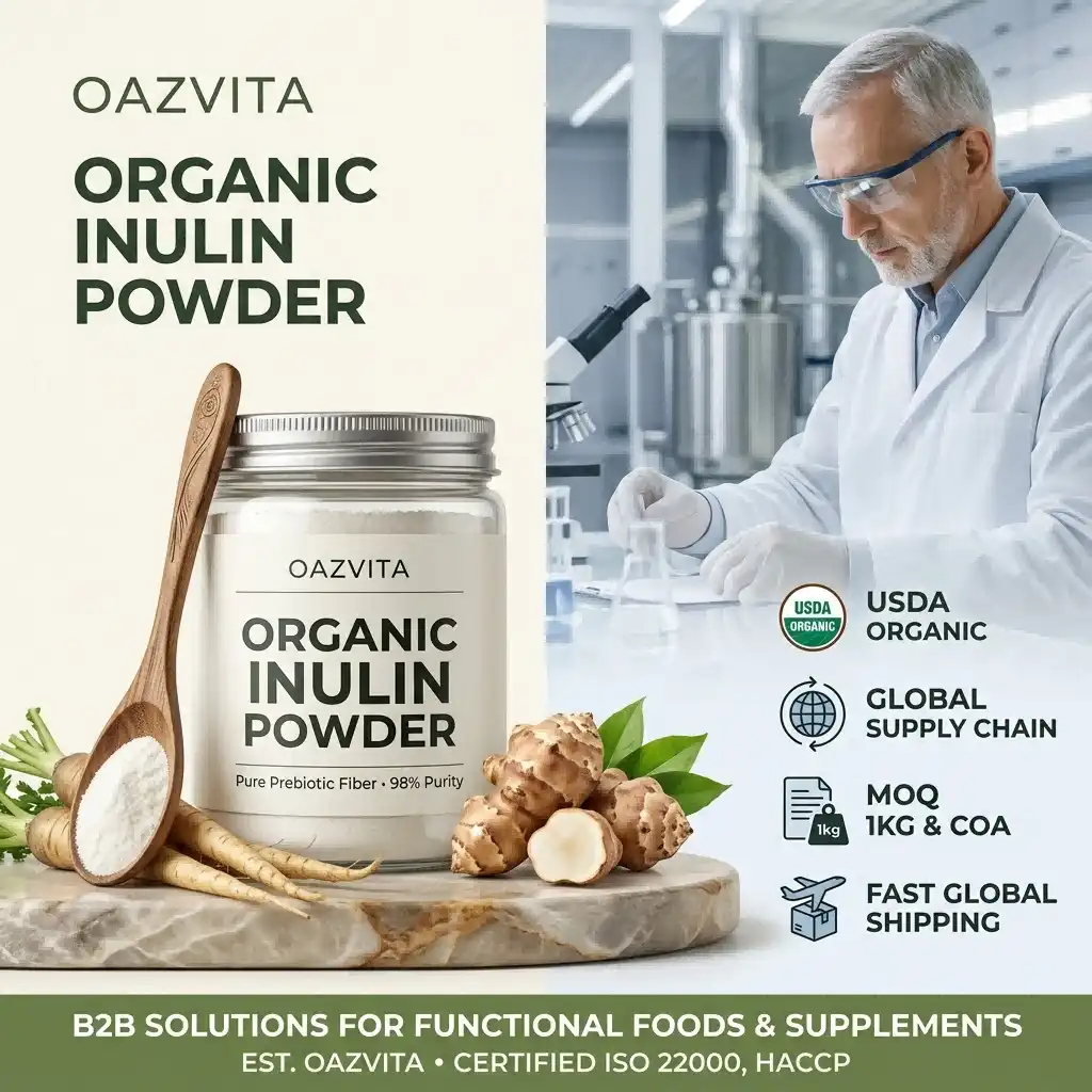 Organic Inulin Powder Benefits: Improve Digestion & Gut Health Naturally